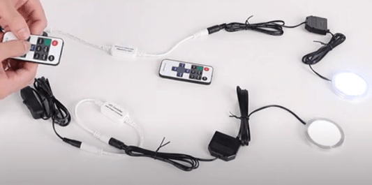 How to pair cabinet lighting with AIBOO remote - AIBOO
