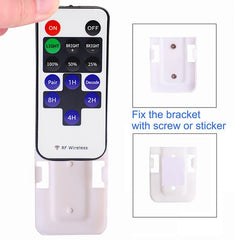 Mini Remote Controller for Single Color LED Strip Lights, RF Dimmer for 12V DC LED Cabinet Puck Lights(Single Color)