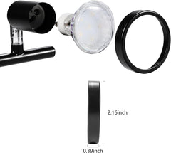 Lamp Holder for Matt Black Track Lighting Kit by AIBOO (6 Pieces)