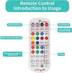 16 Pack RGB Puck Lights with Multiple Colors and Music Sync, Dimmable Under Cabinet Lights Indoor with Remote, APP Control, Memory Function LED Lights for Under Counter Shelf Closet Bar