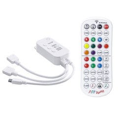 RGBW Controller dual channel,5-24Vdc with APP Bluetooth connection