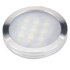 AIBOO RGBW-Farbwechsel-Weihnachts-LED-Unterschrank-Lichterset, IR-Fernbedienung, Puck-Lampen für Küchentheke, Möbel-Akzentbeleuchtung (4 Lichter, 12 W)