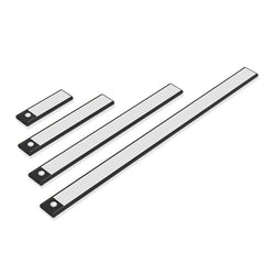 Lampe LED sous-meuble avec détecteur de mouvement PIR 20/40 cm, rechargeable par USB, pour armoire, placard, installation magnétique, lampe murale ultra fine