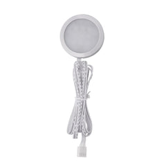 AIBOO Under Cabinet LED Puck Light Single Light with Plug in Cords