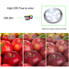 AIBOO Under Cabinet LED Puck Light Single Light with Plug in Cords