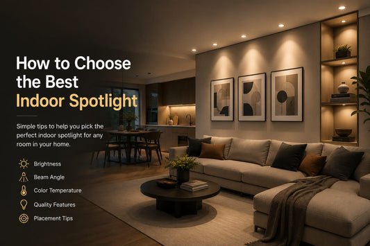 How to Choose the Best Indoor Spotlight