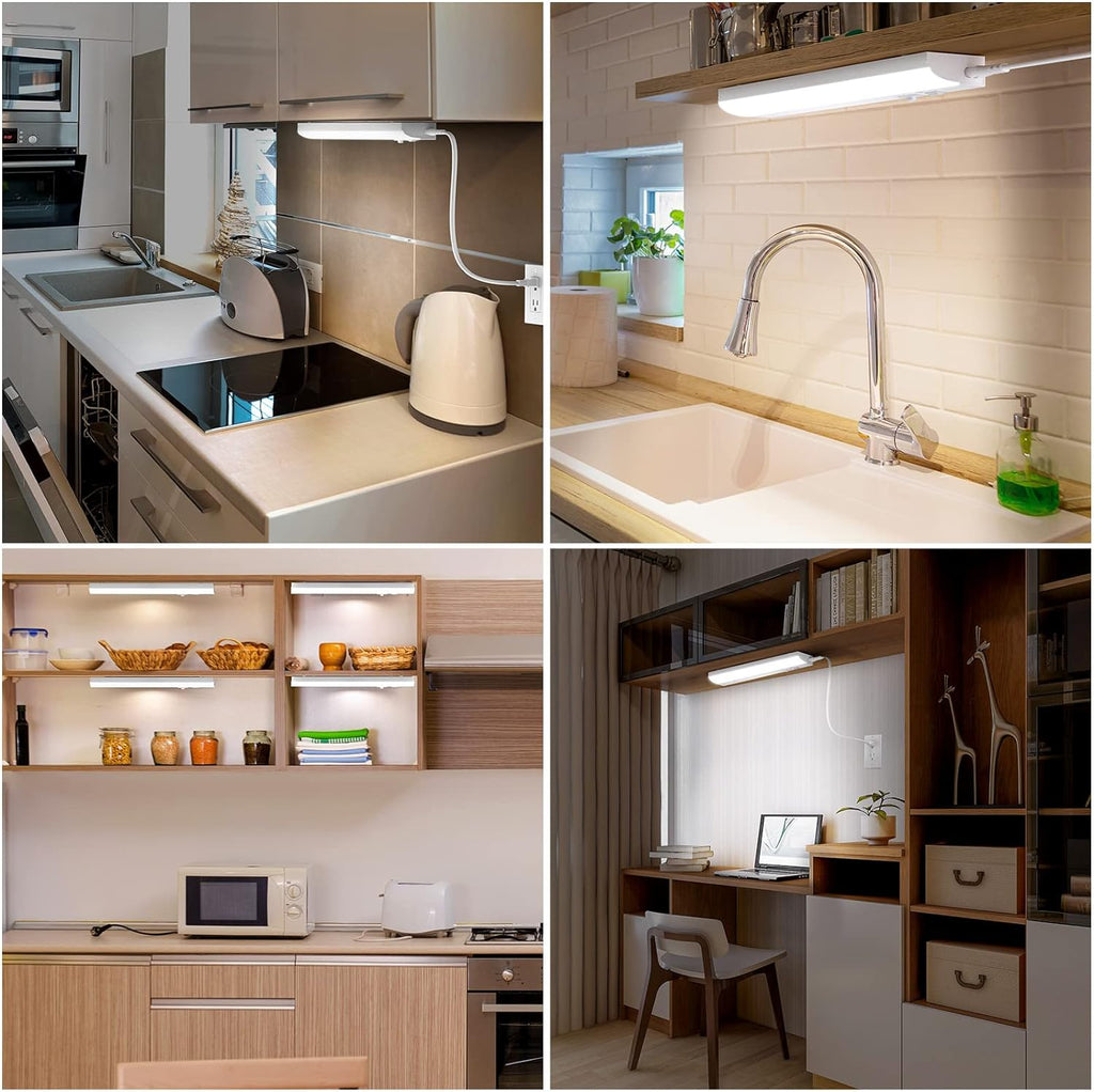 Tasking Lighting 12 inch led Under Cabinet Task Lighting for Kitchen Plug-in Closet Lig ...