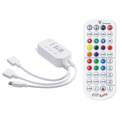 RGBW Controller dual channel,5-24Vdc with APP Bluetooth connection