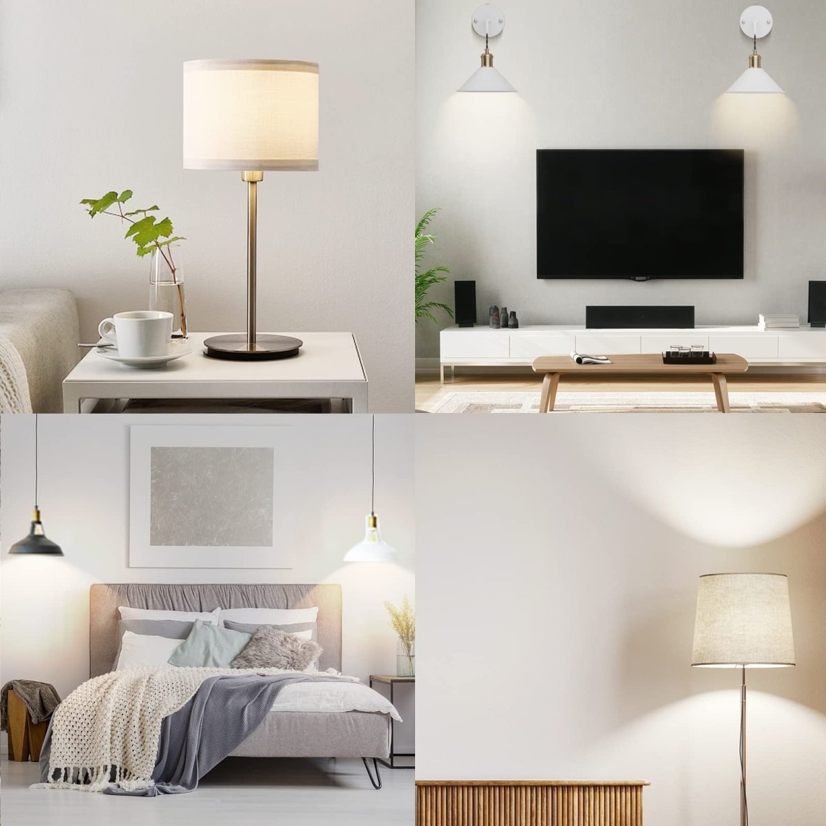 USB Rechargeable Light Bulb 2 Pack with Remote,Wireless E27 LED Light Bulb Dimmable Timer and 3 Color Temperatures,Puck Lights Bulbs E27 for Lamps,Wall Light,Home Indoor Lighting [Energy Class E] - light bulb - AIBOO