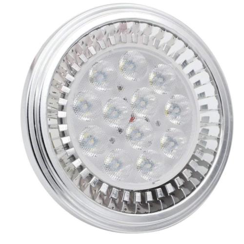 Ampoule LED AR111 G53 avec pilote externe 15 W 90-240 V 2 700 K/4 000 K 30 degrés