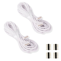5 pin extension cord 2 Pack