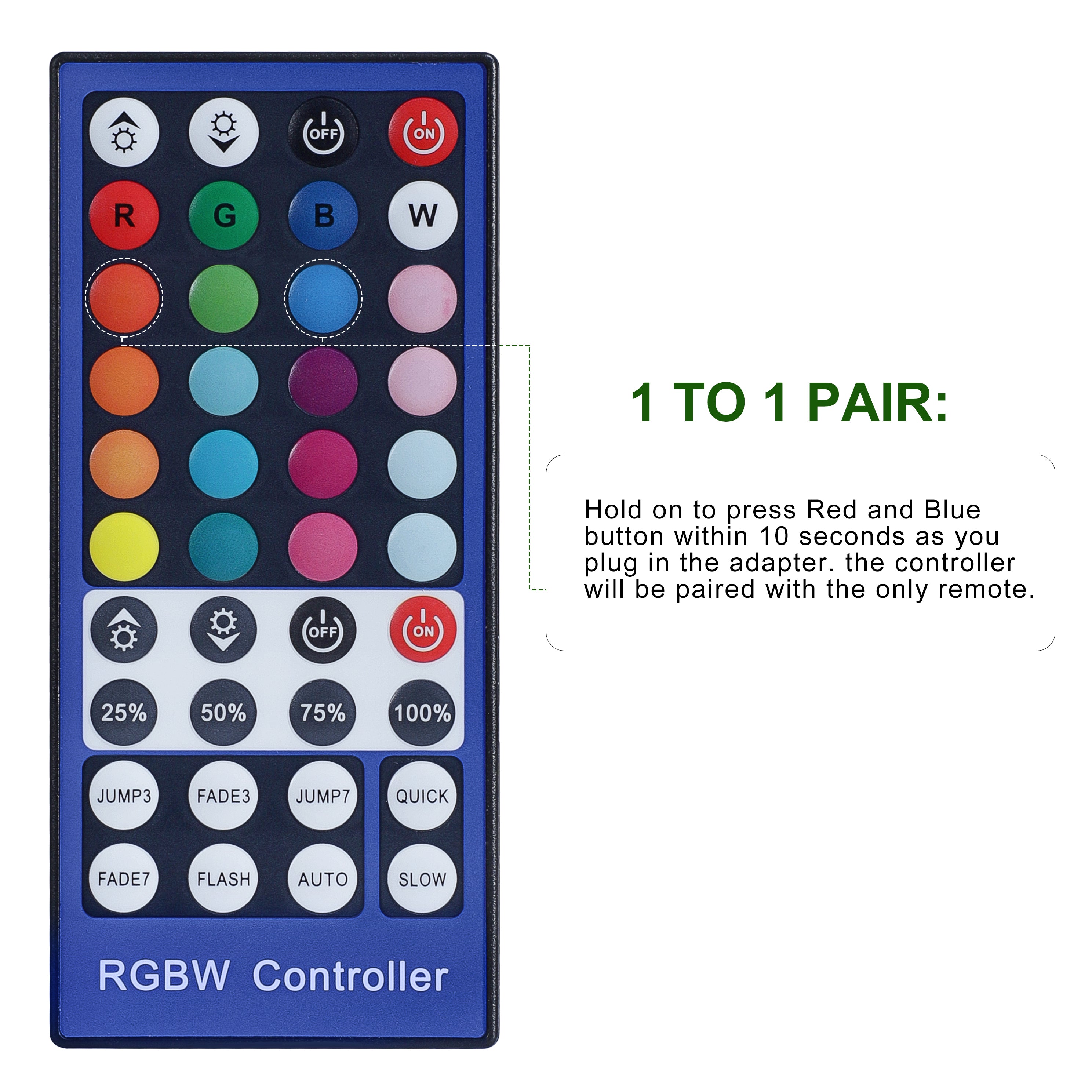 RGBW-RF-Controller aktualisieren
