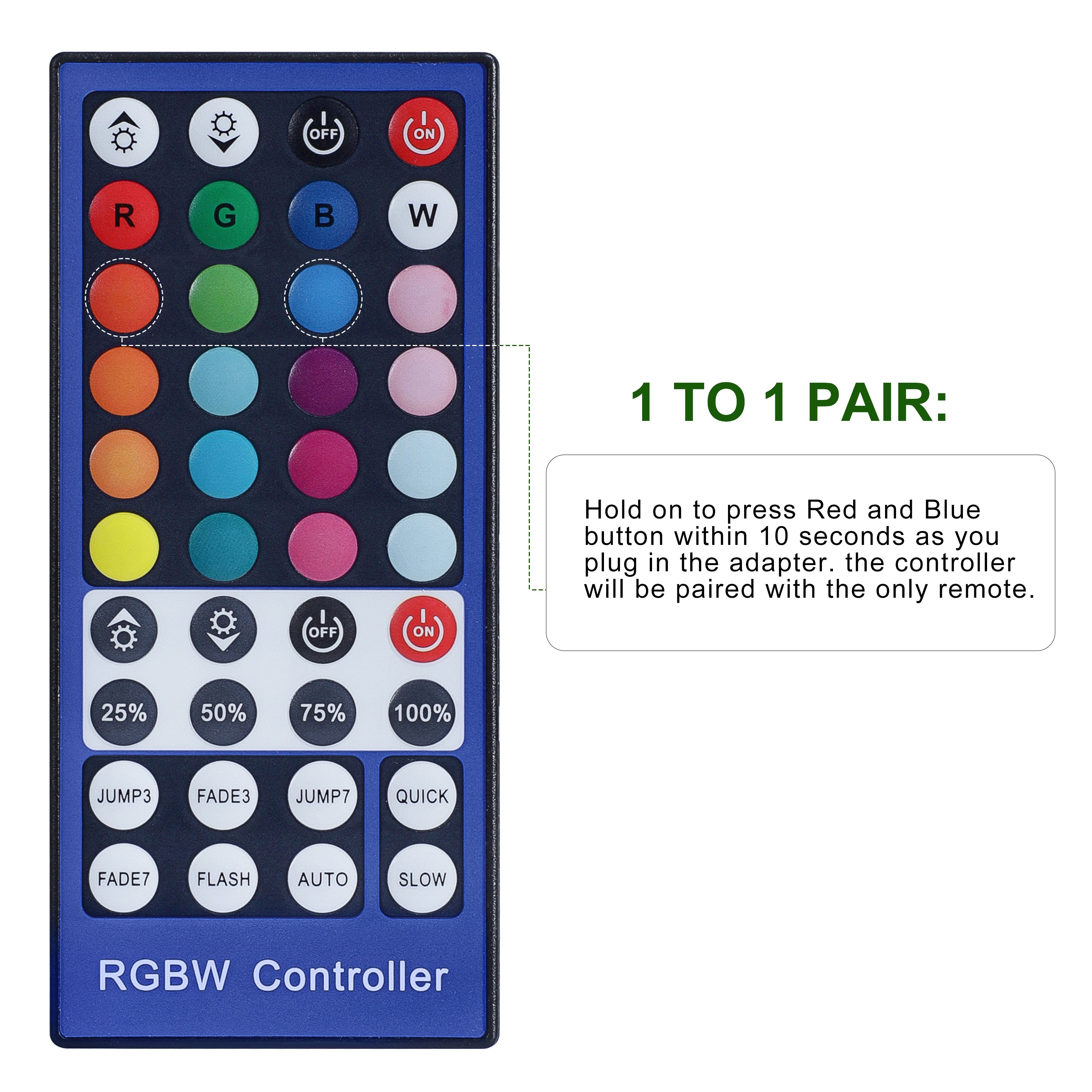 Update RGBW RF Controller