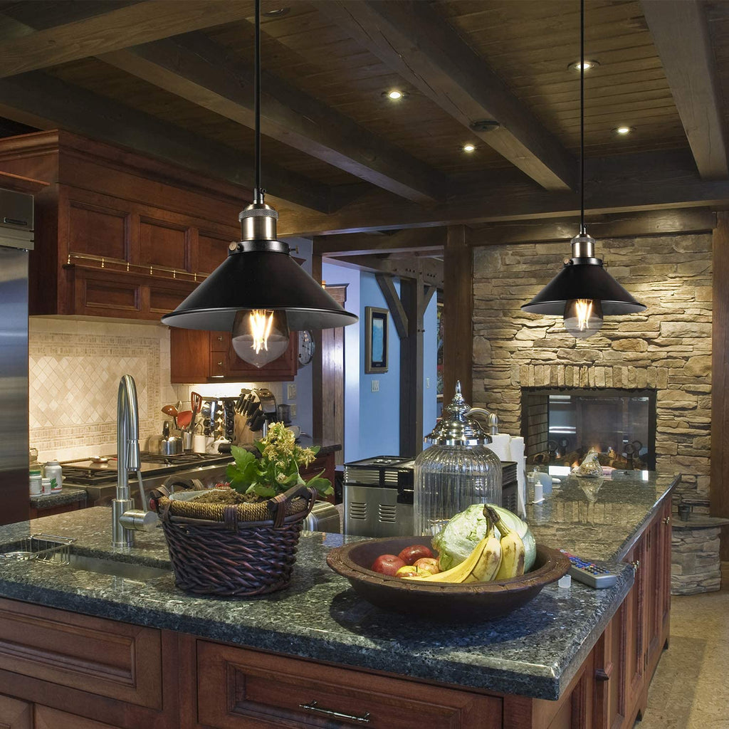 Vintage pendant lights for kitchens cheap