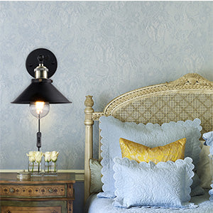 Bedroom sconces with on off switch on sale