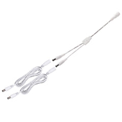 5.5 X 2.1 female dc connector transfer to 2 Port 5.5 X 2.1 male DC connector