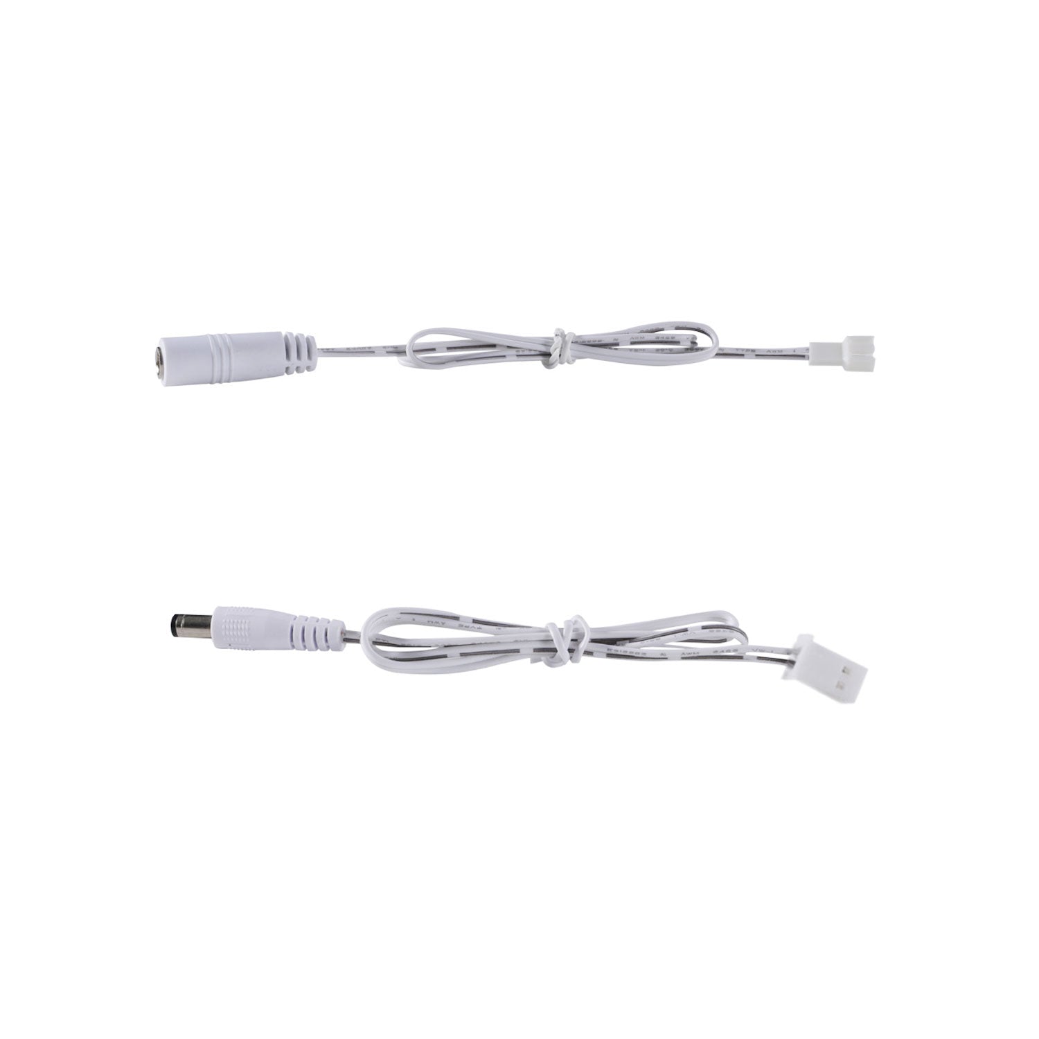 Inter connect cord for single control cords, 2 pin white/black