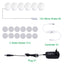 LED Makeup Mirror Lights(4000K, 6Bulbs, Plug in), Mirror Not Included